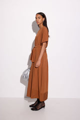 Gera Dress Burnt Orange