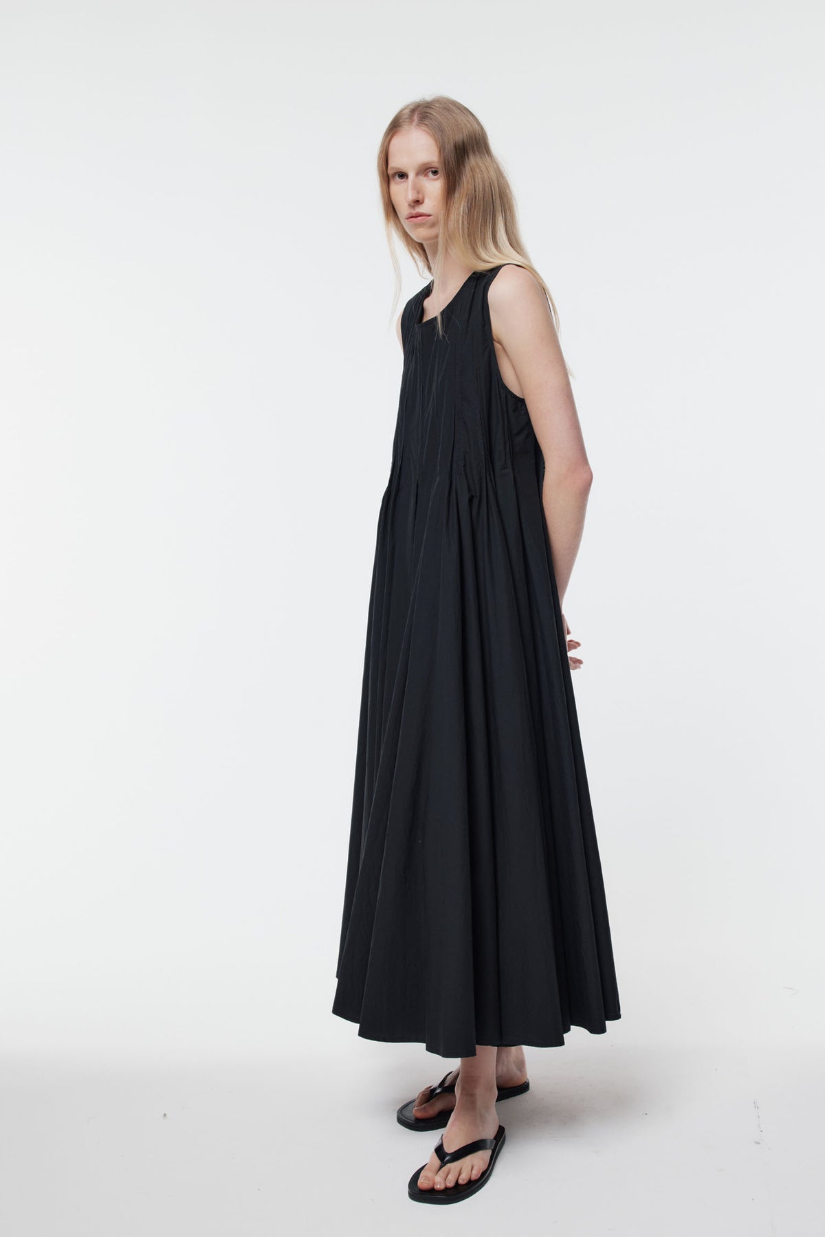 Carolyn Dress Black SS26