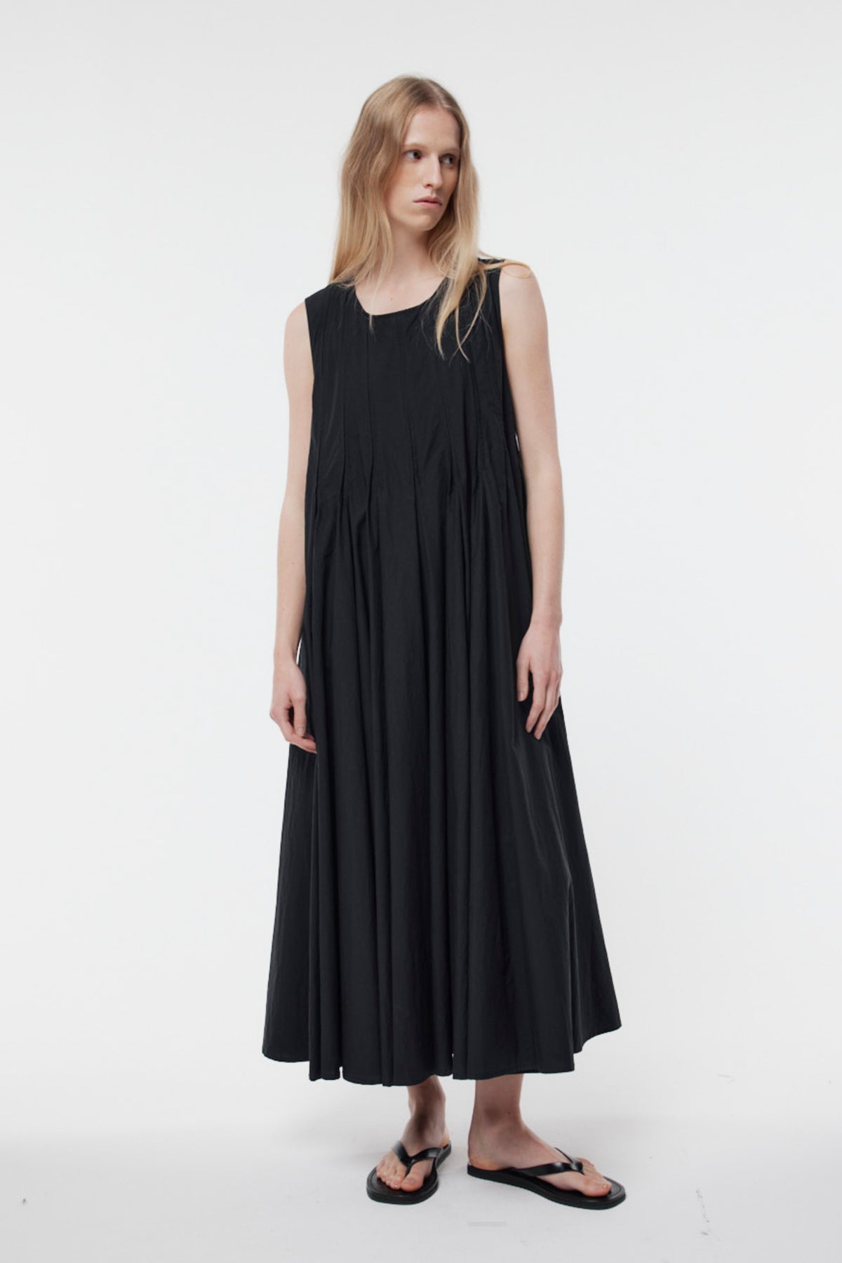 Carolyn Dress Black SS26
