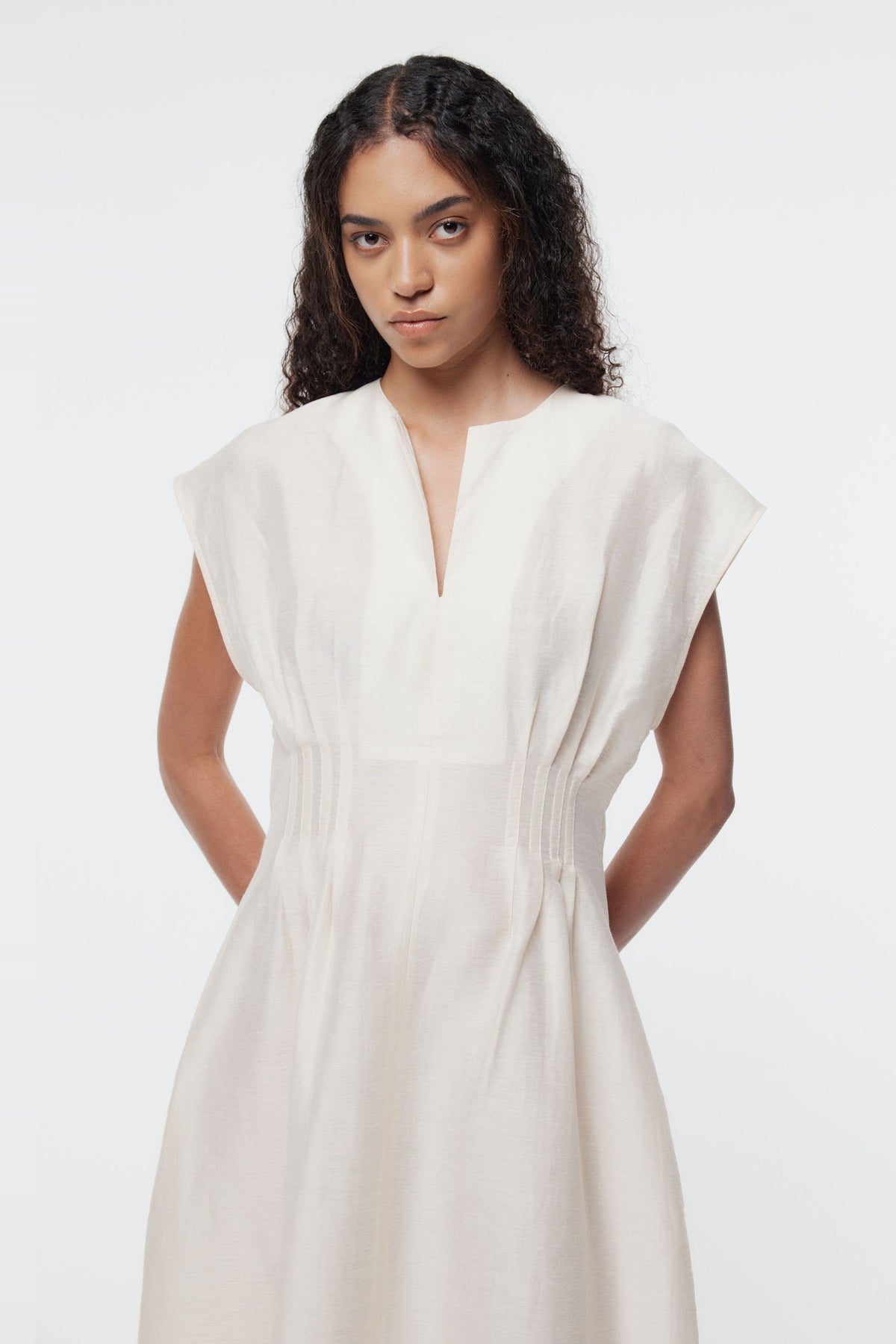 Mabel Dress Oyster SS26