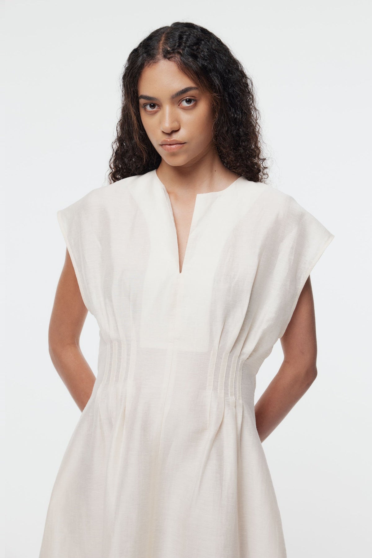 Mabel Dress Oyster SS26