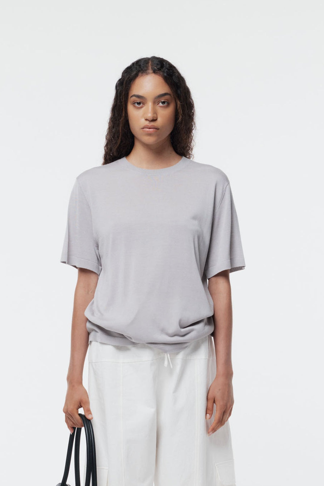 Miller Knit Top Ash SS26