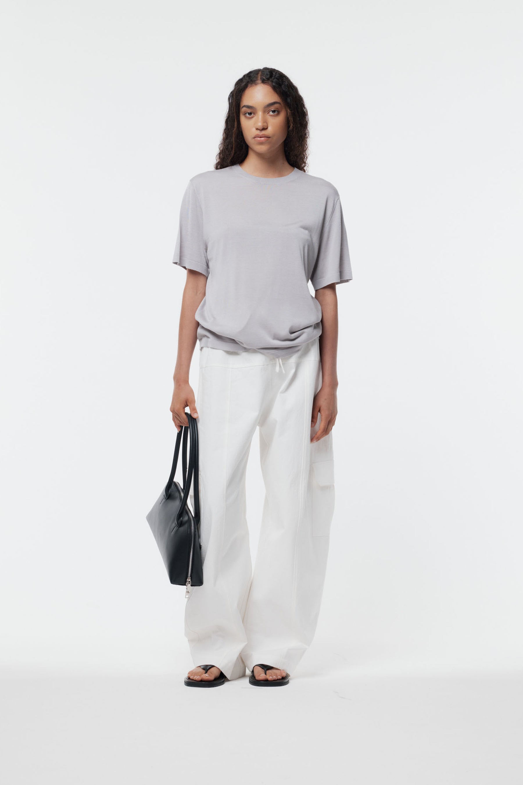Miller Knit Top Ash SS26