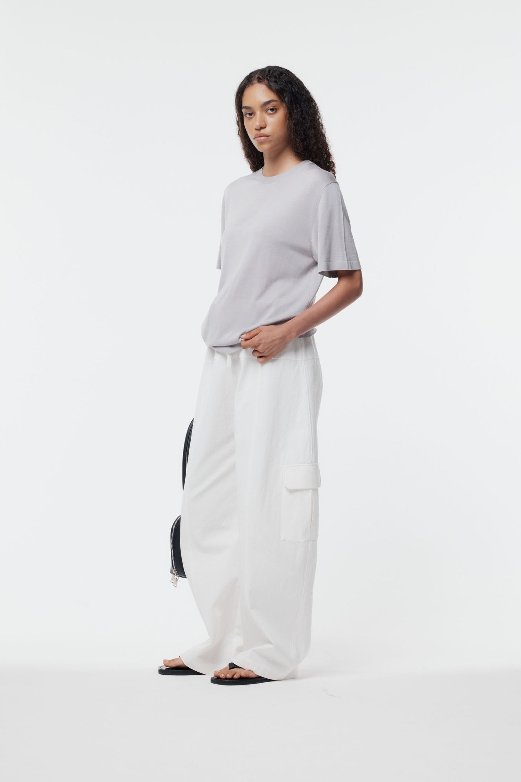 Miller Knit Top Ash SS26