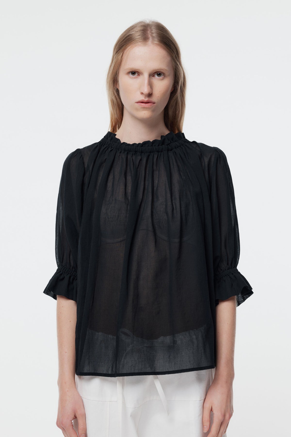Peddle Top Black SS26