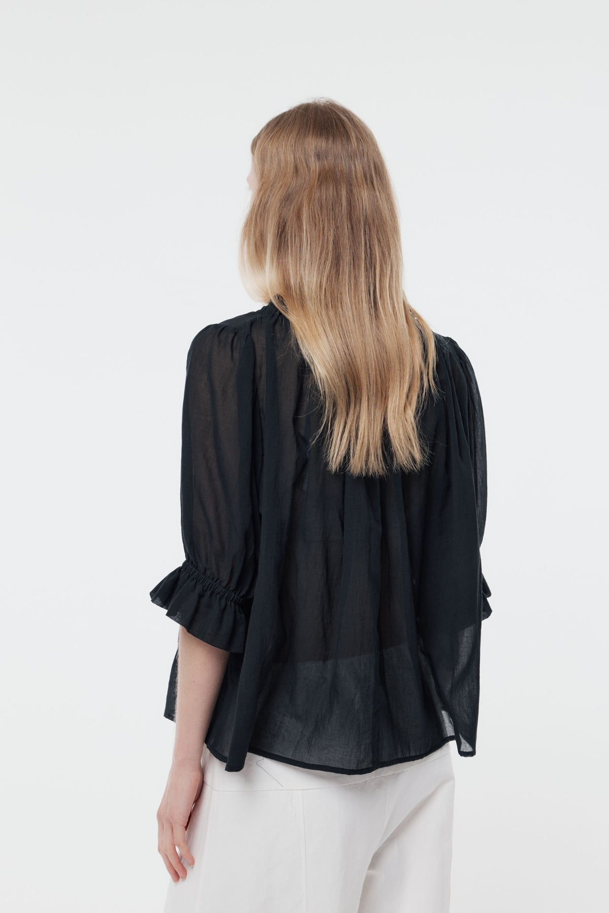 Peddle Top Black SS26