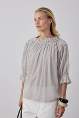 Peddle Top SS25 Soft Grey