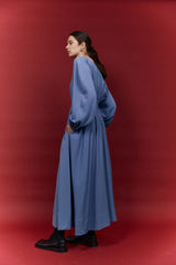 Isabella Dress Blue - Gregory